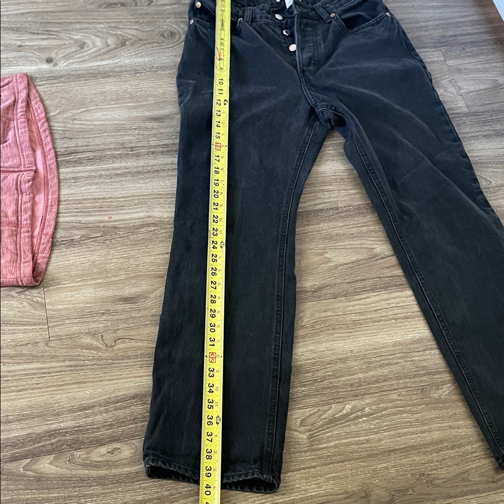 H&M Black Straight Leg Women's Jeans - Picture 9 of 9